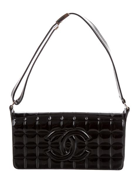 Chanel chocolate bar shoulder bag